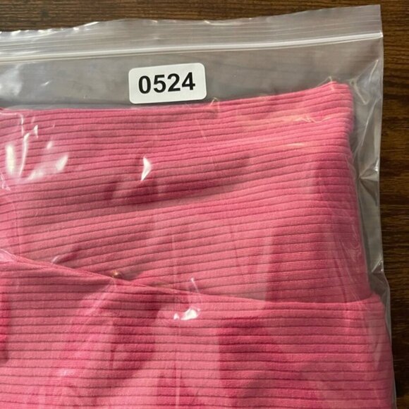 Reformation Sully Knit Ribbed Midi Dress in Snapdragon Pink size M Sexy Long - Picture 15 of 15